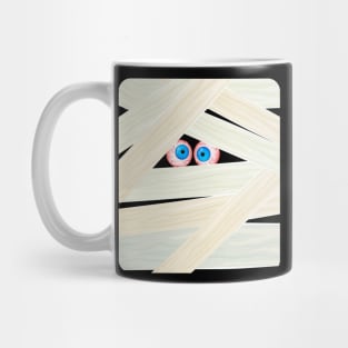 Halloween Mummy Face Premium Mug